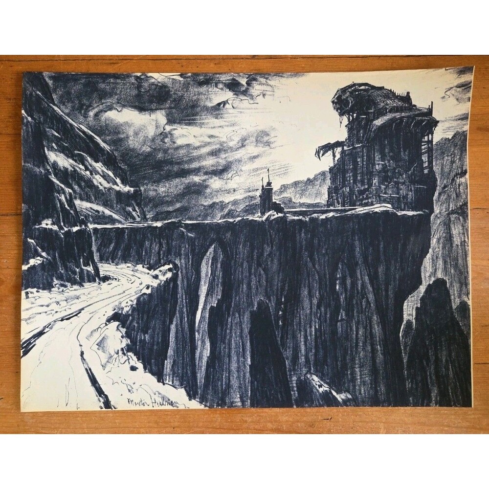 Mentor Huebner Francis Ford Coppola Dracula's Castle Approach Conceptual Art